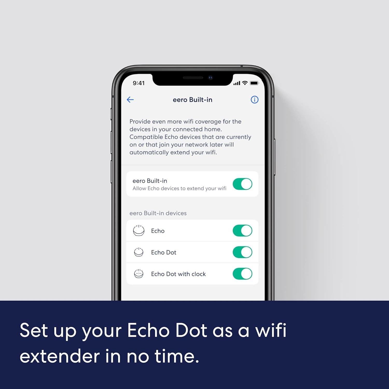 image:imageEcho Dot 5th Gen Charcoal with eero Mesh Wifi Router