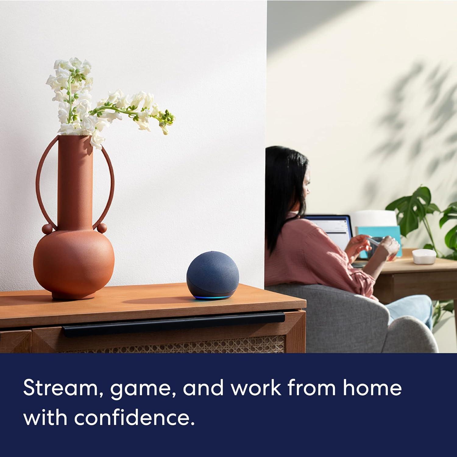 image:imageEcho Dot 5th Gen Charcoal with eero Mesh Wifi Router