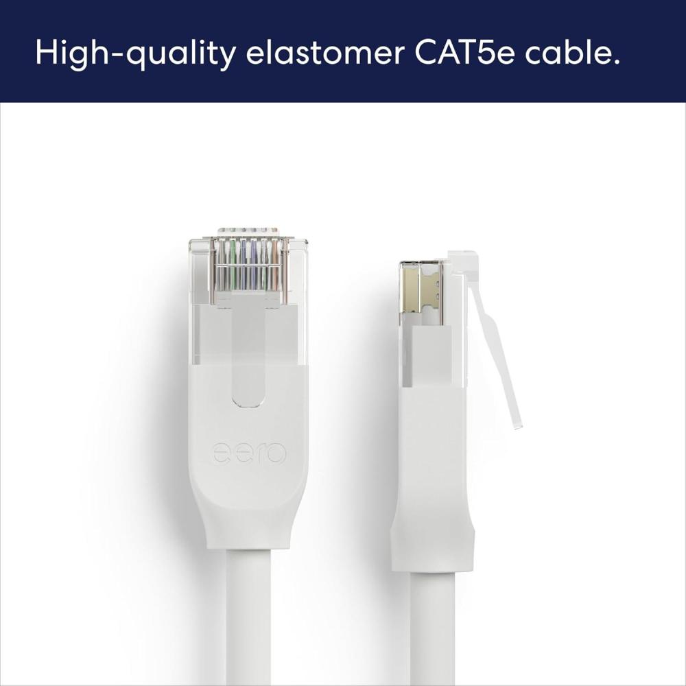 image:imageAmazon eero CAT5e Ethernet cable 3 foot 5pack White