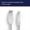 Amazon eero CAT6a Ethernet cable – Supports 10 gigabit+ speeds, 6 inch, 5-pack, Arctic White
