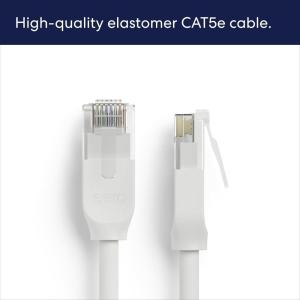 Amazon eero CAT5e Ethernet cable – 3 foot, 5-pack, White