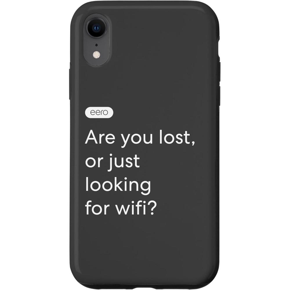image:imageiPhone 15 eero Essentials Are you lost or just looking for wifi CaseiPhone XR