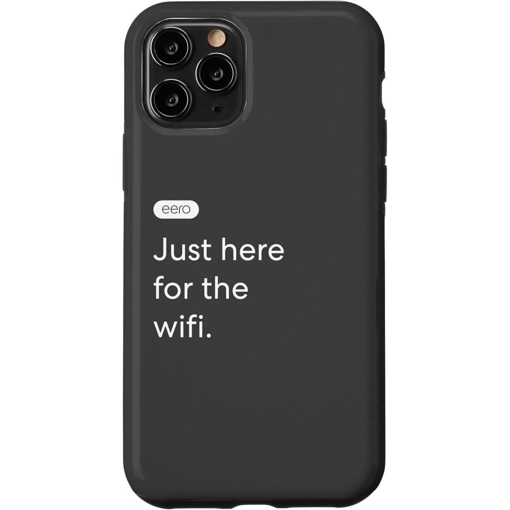 image:imageiPhone 15 eero Essentials Just Here for the Wifi CaseiPhone 11 Pro