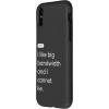 iPhone 15 eero Essentials “I like big bandwidth and I cannot lie.” Case(iPhone X/XS)