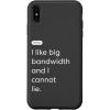 iPhone 15 eero Essentials “I like big bandwidth and I cannot lie.” Case(iPhone XS Max)