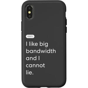 iPhone 15 eero Essentials “I like big bandwidth and I cannot lie.” Case(iPhone X/XS)