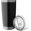 eero Outdoor 7 “Wifi, al fesco.” Stainless Steel Insulated Tumbler(Black)